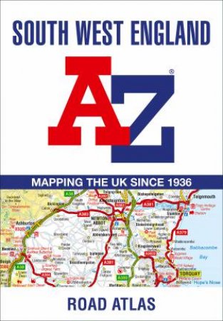 South West England Regional A-Z Road Atlas by A-Z Maps