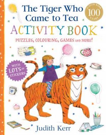 The Tiger Who Came to Tea Activity Book by Judith Kerr