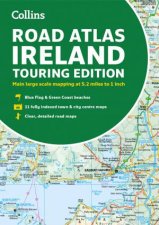Collins Road Atlas  Road Atlas Ireland Touring Edition A4 Paperback