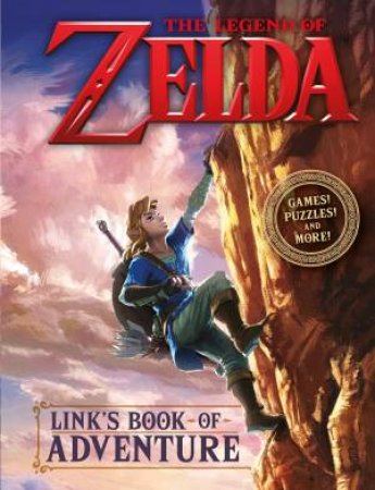 Official The Legend Of Zelda - Link's Book Of Adventure: Games, Puzzles and More! by Nintendo