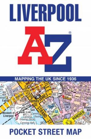 Liverpool A-Z Pocket Street Map by A-Z Maps