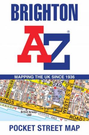 Brighton A-Z Pocket Street Map by A-Z Maps