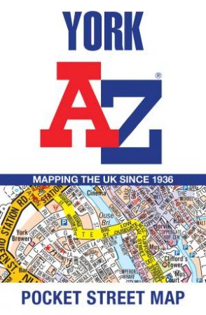 York A-Z Pocket Street Map by A-Z Maps