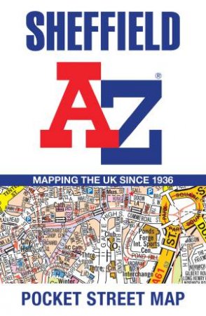 Sheffield A-Z Pocket Street Map by A-Z Maps