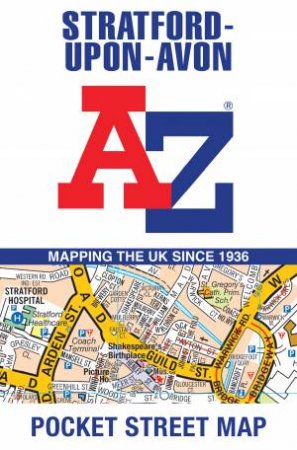 Stratford-upon-Avon A-Z Pocket Street Map by A-Z Maps