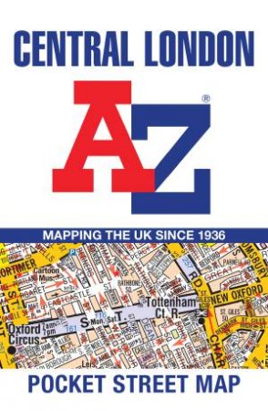 Central London Pocket Map by A-Z Maps