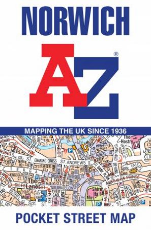 Norwich A-Z Pocket Street Map by A-Z Maps