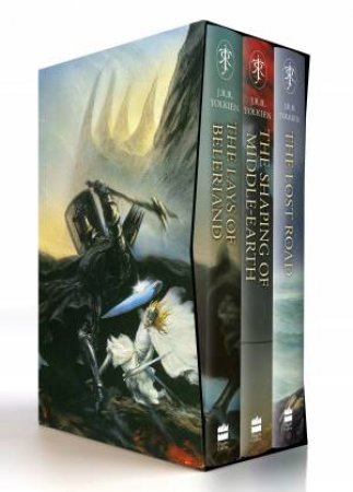 The Lays of Beleriand, The Shaping of Middle-earth & The Lost Road [Boxed Set Edition] by Christopher Tolkien & J R R Tolkien