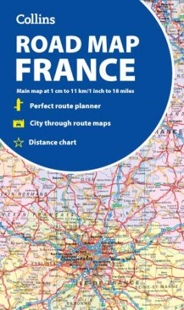 Road Map France [New Edition] by Collins Maps