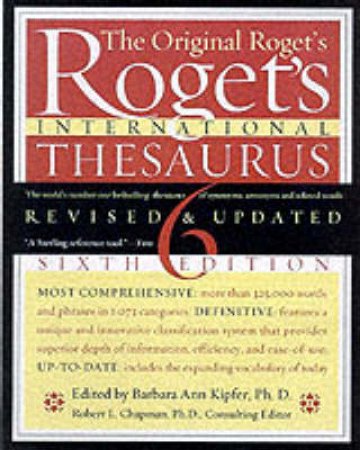 Roget's International Thesaurus - Thumb Index by Barbara Ann Kipfer
