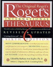Rogets International Thesaurus  Thumb Index