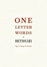 One Letter Words  A Dictionary