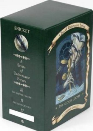 A Box Of Unfortunate Events: The Gloom Looms - Books 10-12 by Lemony Snicket