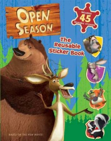 Open Season: The Reusable Sticker Book by Lana Jacobs