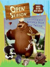 Open Season Colouring and Activity Book with Tattoos