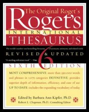 Rogets International Thesaurus  6 ed