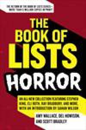 The Book Of Lists: Horror by Various
