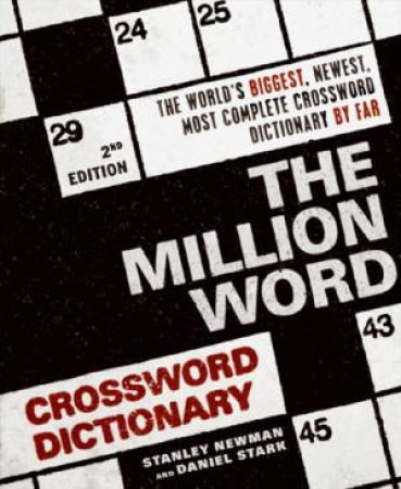 Million Word Crossword Dictionary by Stanley Newman