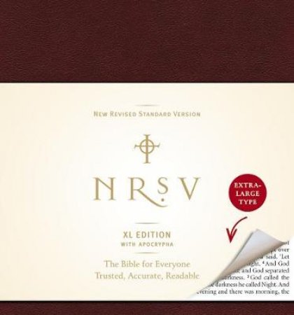 NRSV XL with Apocrypha (burgundy) by Various