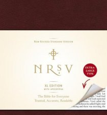 NRSV XL with Apocrypha burgundy