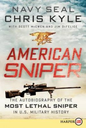 American Sniper (Large Print) by Chris Kyle