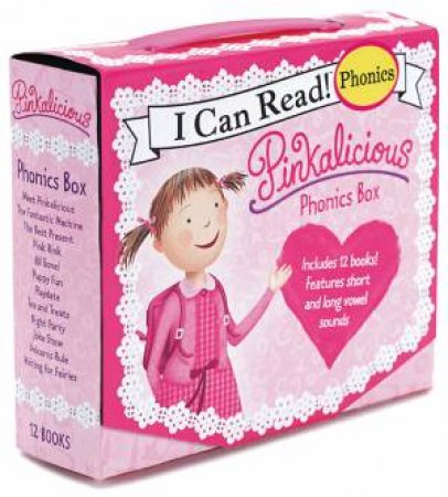 Pinkalicious Phonics 12 Books Box Set by Victoria Kann