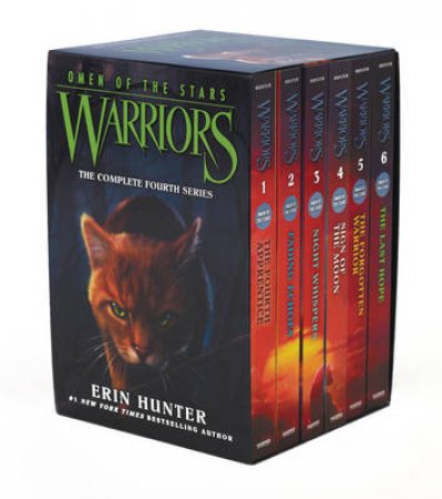 Warriors: Omen Of The Stars Box Set: Volumes 1-6 by Erin Hunter