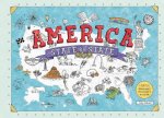 America State by State Fifty Removable Placemats to Color