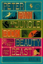 Illustrated Classics Boxed Set Peter Pan Jungle Book Beauty And The Beast