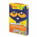 Pete the Cat Big Reading Adventures Box Set 5 FarOut Books in 1 Box