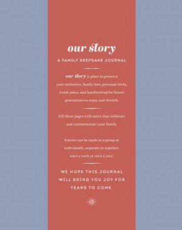 Our Story: A Family Keepsake Journal by Various