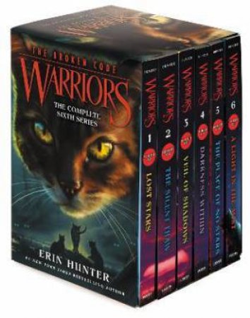 Warriors: The Broken Code 6-Book Box Set by Erin Hunter