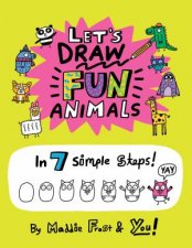 Lets Draw Fun Animals 7 Simple Steps