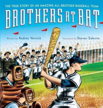 Brothers At Bat by Audrey Vernick & Steven Salerno