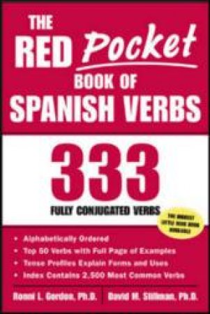 The Red Pocket Book of Spanish Verbs by Ronni Gordon