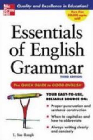 Essentials Of English Grammar by L. Sue Baugh