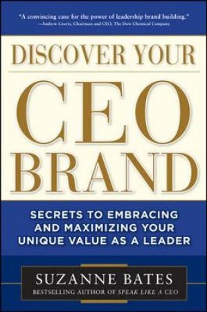 Discover Your Ceo Brand by Suzanne Bates