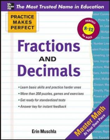 Fractions, Decimals, and Percents by Erin Muschla-Berry