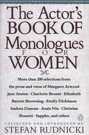 The Actor's Book of Monologues for Women by Stefan Rudnicki