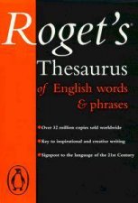 Rogets Thesaurus of English Words  Phrases