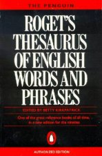 Rogets Thesaurus of English Words  Phrases
