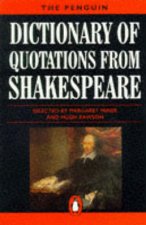 The Penguin Dictionary of Quotations from Shakespeare