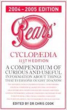 Pears Cyclopaedia 20042005  113 Ed