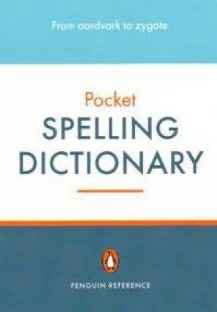 Pocket Spelling Dictionary by David Crystal
