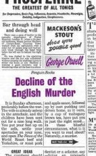 Penguin Great Ideas Decline of the English Murder