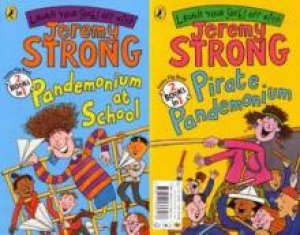 Pirate Pandemonium/Pandemonium at School (Flip Book) by Jeremy Strong