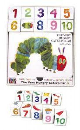 The Very Hungry Caterpillar Board Book and Block Set by Eric Carle