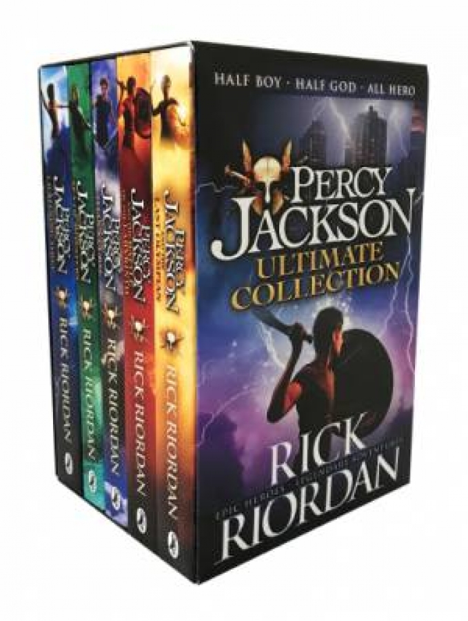 Percy Jackson and the Olympians Boxed Set by Rick Riordan Percy Jackson and the Olympians Boxed Set by Rick Riordan