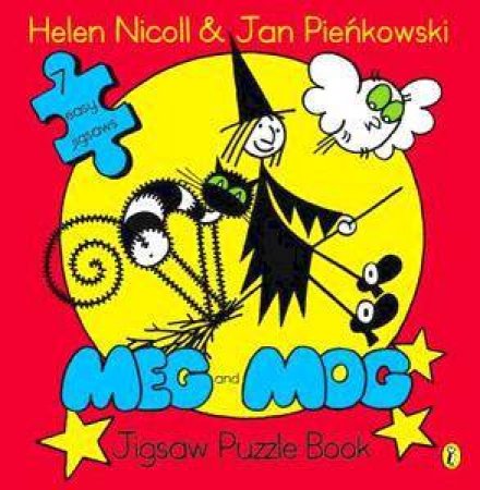 Meg And Mog Jigsaw Puzzle Book by Helen Nicoll & Jan Pienkowski