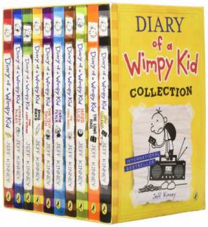 Diary Of A Wimpy Kid Collection (Books 01-10) by Jeff Kinney